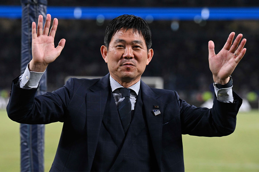 森保監督の国内ラストマッチが決定した【写真:徳原隆元】