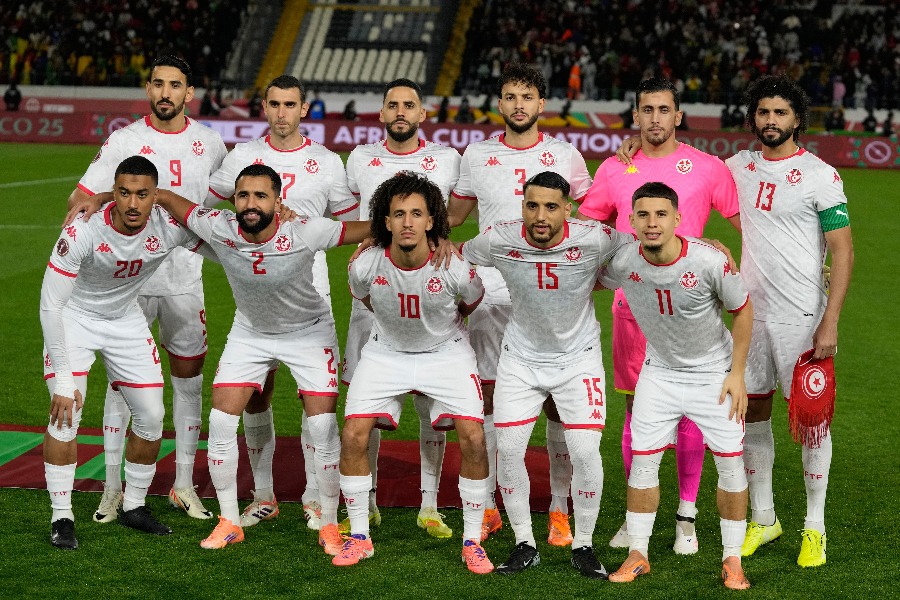 チュニジア代表がW杯で着用するユニフォームを発表した【写真:AP/アフロ】