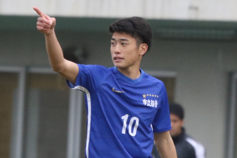 日本代表の鈴木唯人(高校時代)【写真:安藤隆人】
