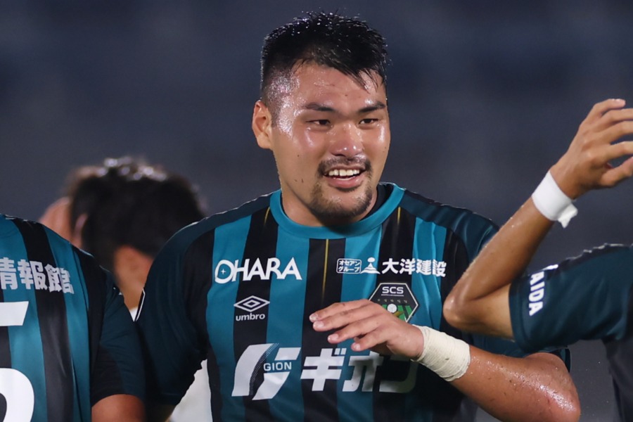 松本の加藤拓己（写真は相模原所属時）【写真：森田直樹/アフロスポーツ】