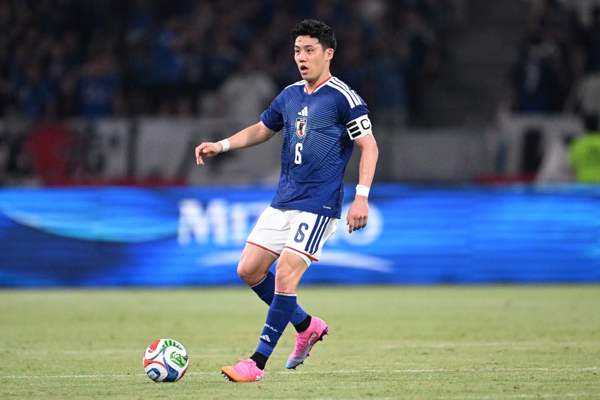 リバプールに所属する日本代表の遠藤航【写真：徳原隆元】