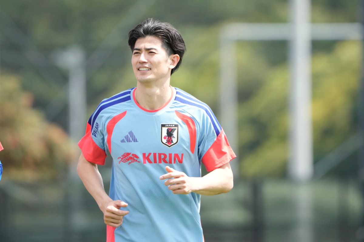 日本代表のチャーター機での様子が公開された【写真:増田美咲】