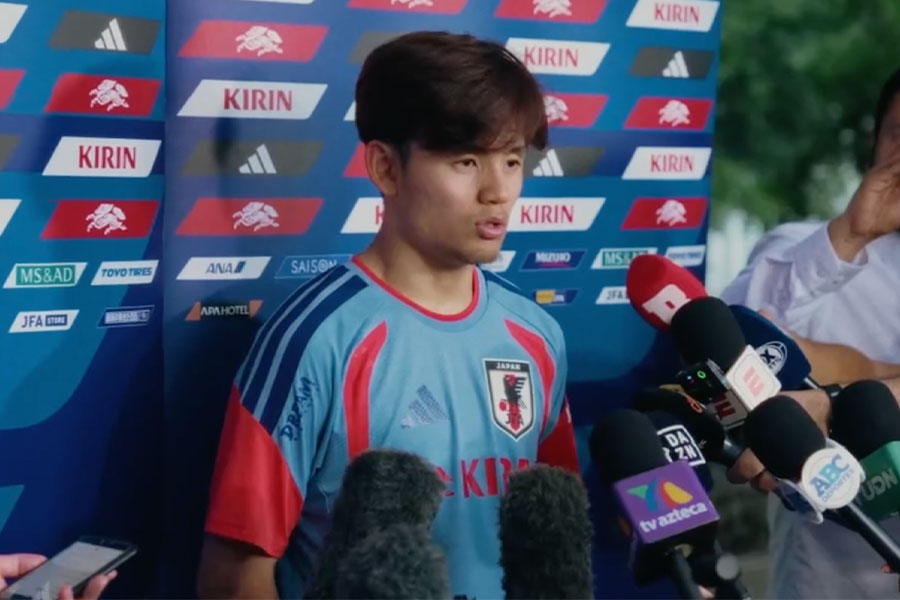 25歳の誕生日を迎えた久保建英【写真:FOOTBALL ZONE編集部】
