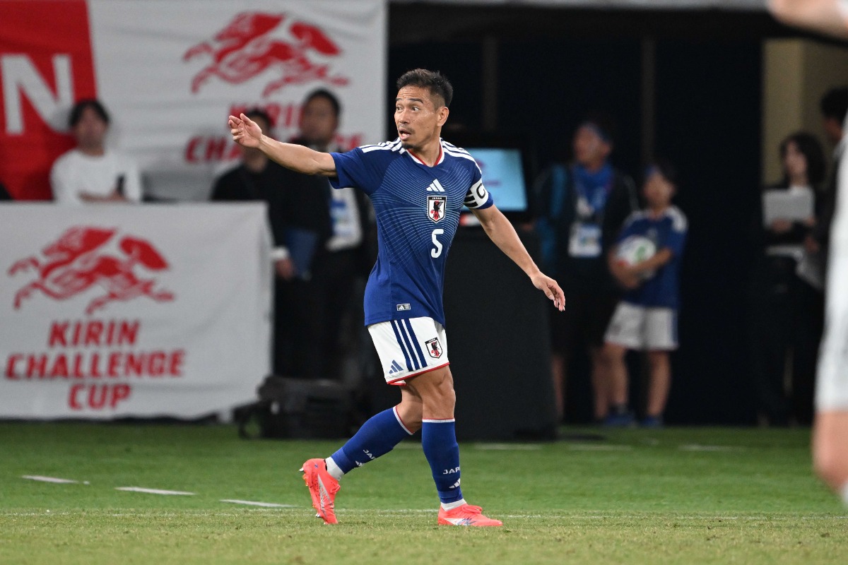 日本代表DFの長友佑都【写真:徳原隆元】