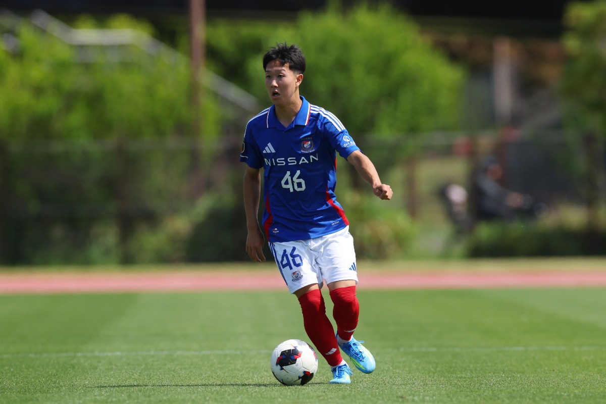 横浜FMユース所属U-16日本代表の三井寺眞【写真：YUTAKA/アフロスポーツ】