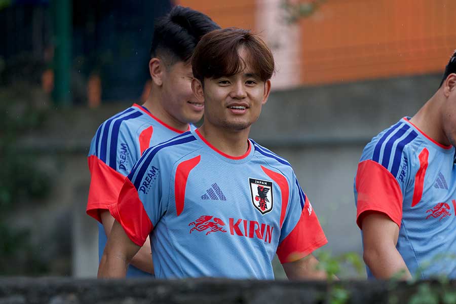 日本代表・久保建英【写真:FOOTBALL ZONE編集部】