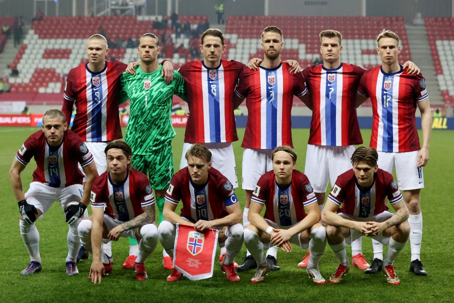 北中米W杯に出場するノルウェー代表【写真:ロイター】