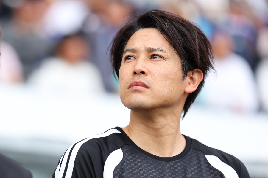 なでしこジャパンの内田篤人コーチ【写真:森田直樹/アフロスポーツ】