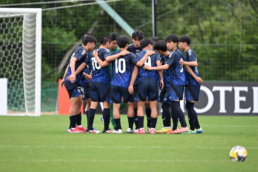 U-16日本代表(写真は昨年開催のU-16ドリーム杯)【写真:徳原隆元】