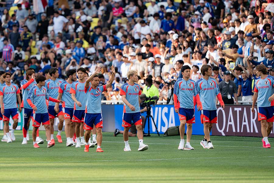ナッシュビル入りした日本代表【写真:井上信太郎】