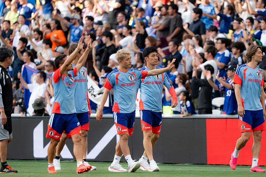 日本代表ユニをブラジルメディア絶賛【写真:井上信太郎】