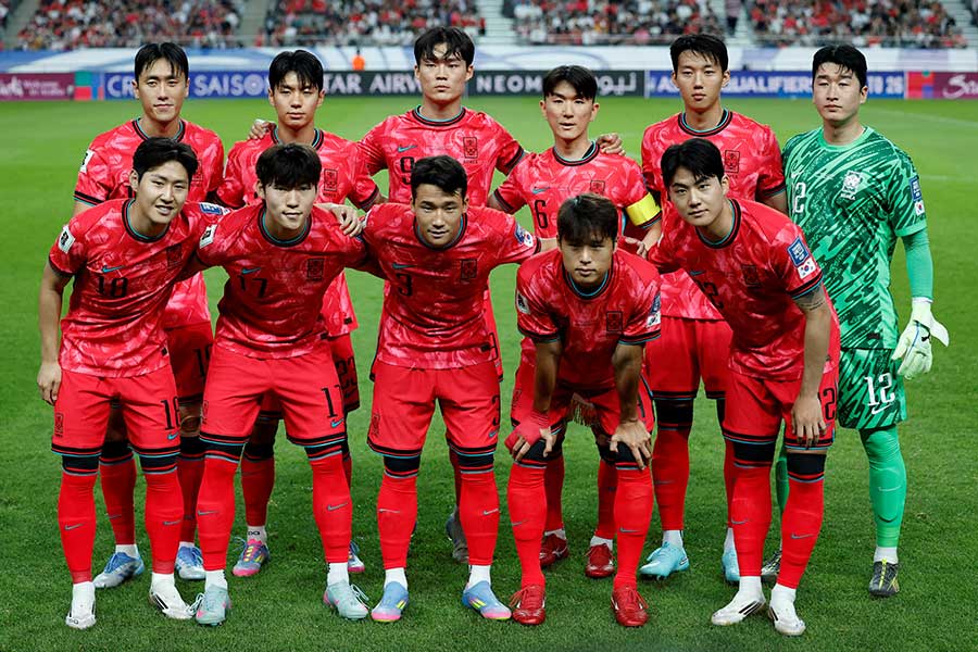 サッカー韓国代表【写真:ロイター】