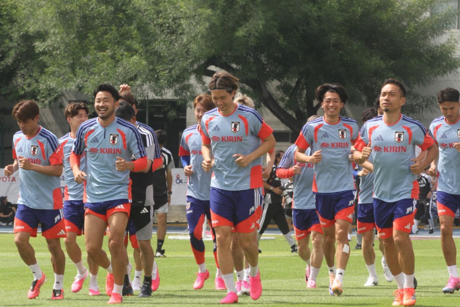 北中米W杯を戦う日本代表メンバー【写真:井上信太郎 】