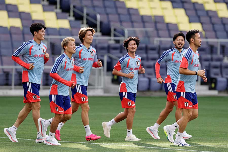 サッカー日本代表【写真:ロイター】