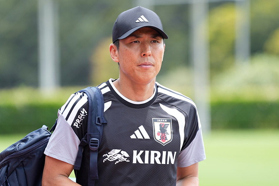 日本代表・長谷部誠コーチ【写真:増田美咲】