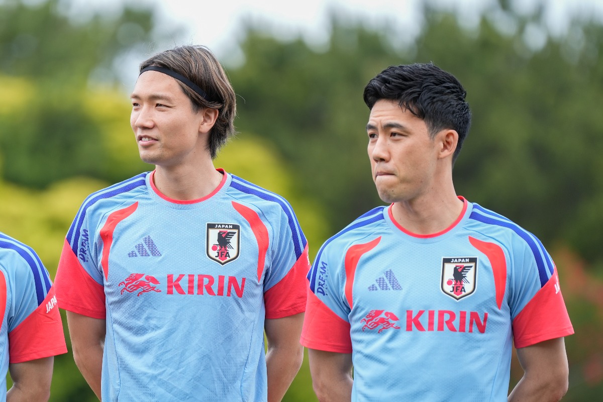 板倉滉が日本代表の新主将に【写真:徳原隆元】