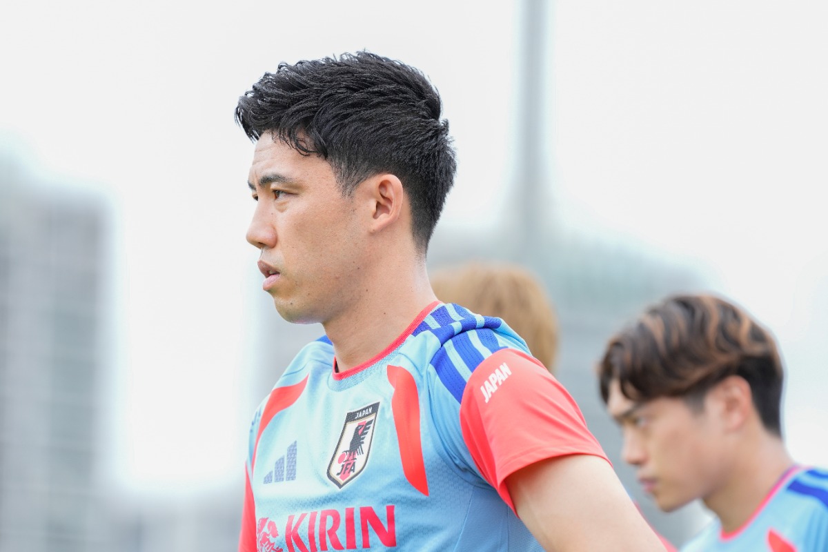 代表引退を発表した遠藤航【写真：増田美咲】