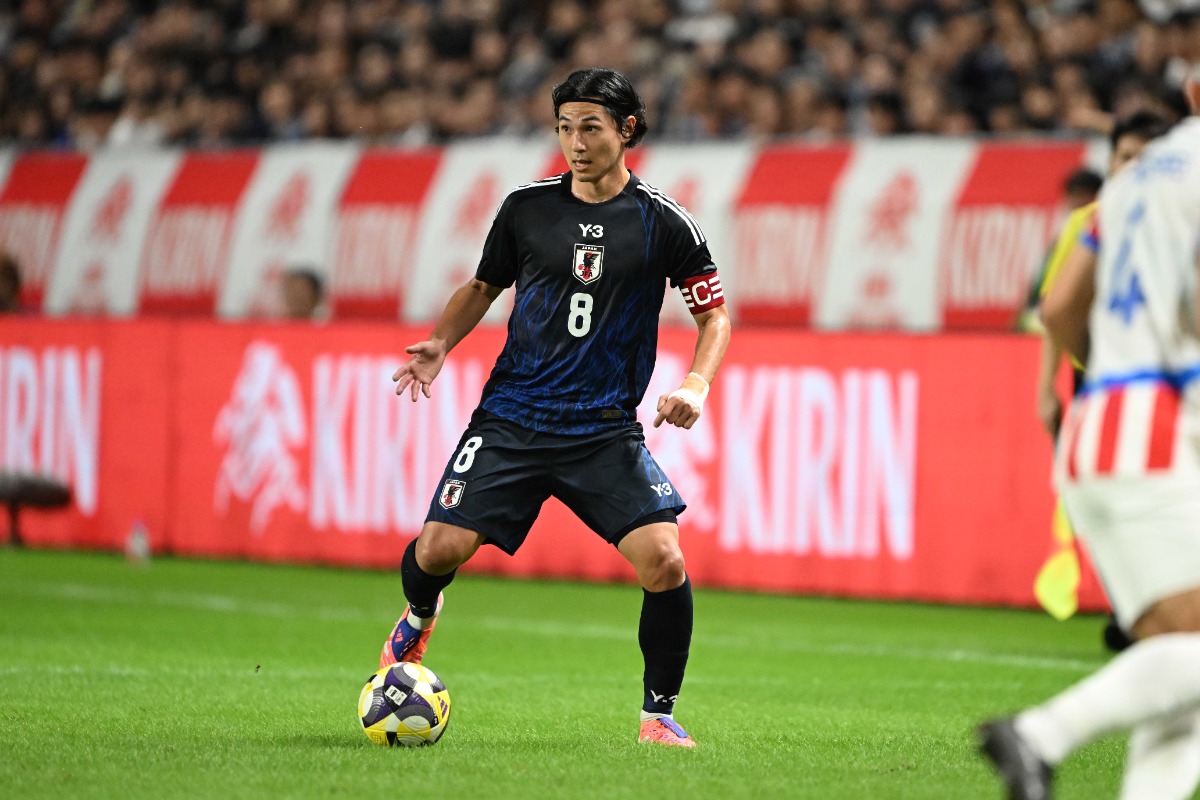 日本代表の南野拓実【写真:徳原隆元】