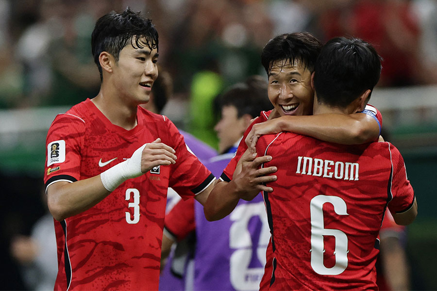 韓国代表が逆転勝利【写真:ロイター】