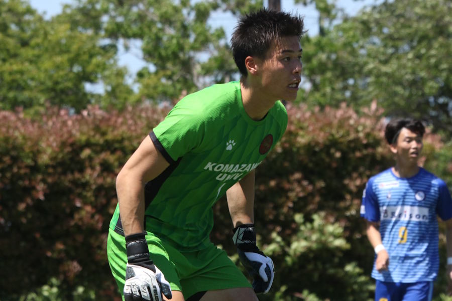 駒澤大の亀井一起【写真:安藤隆人】