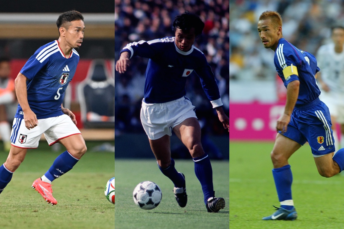日本代表の歴代ベストイレブンに注目【写真:徳原隆元&権藤和也&水谷章人/アフロ/アフロスポーツ】