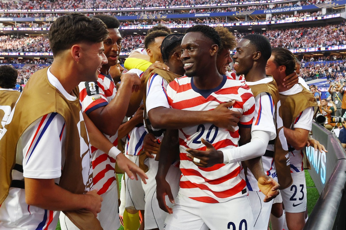 アメリカはパラグアイに快勝した【写真:ロイター】