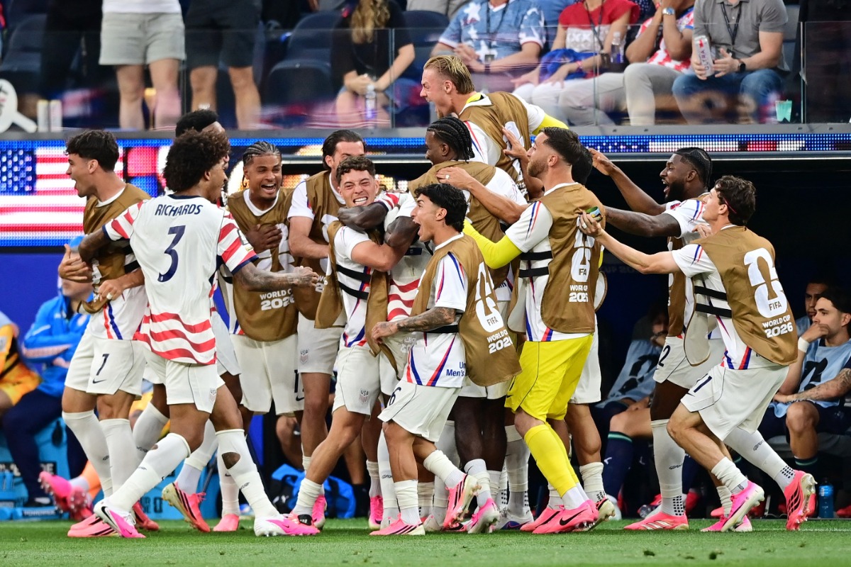 アメリカはパラグアイに4-1で快勝【写真:ロイター】