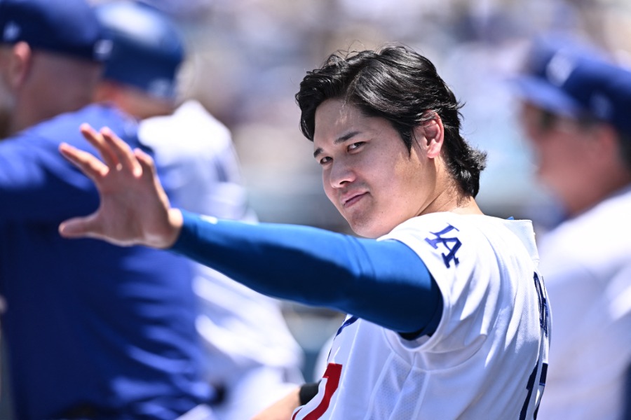 ドジャースの大谷翔平【写真:ロイター】