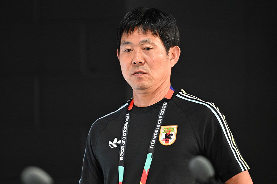 日本代表を率いる森保一監督【写真：徳原隆元】