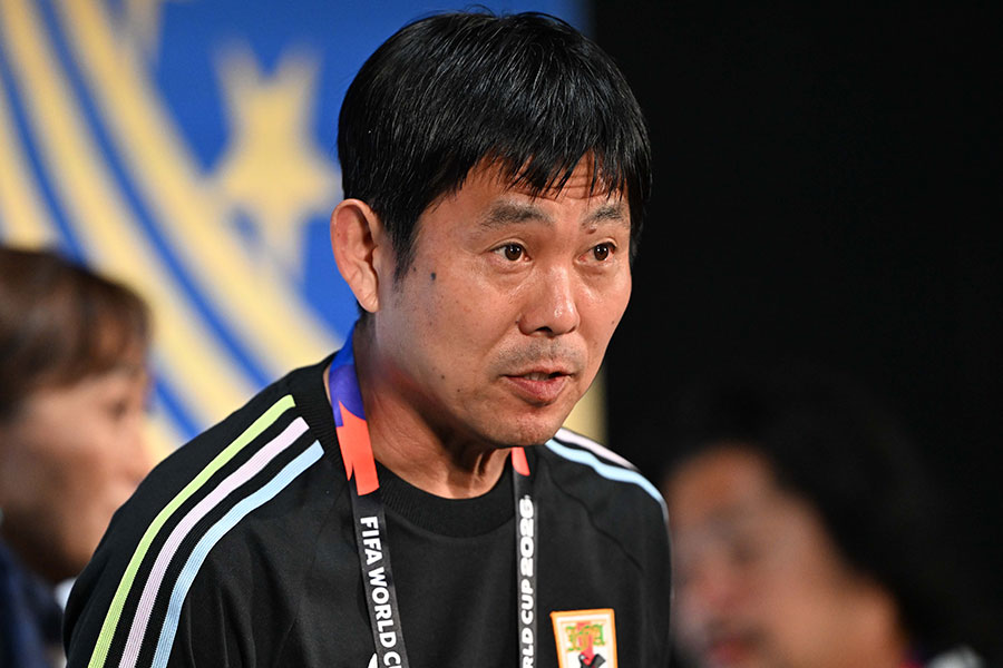 森保監督が負傷者続出の事態に言及【写真:徳原隆元】