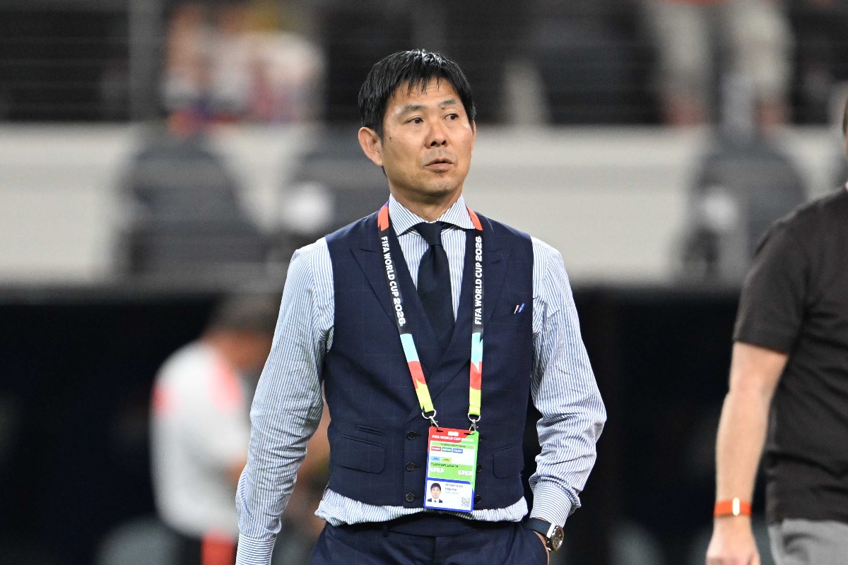日本代表を率いる森保一監督【写真:徳原隆元】