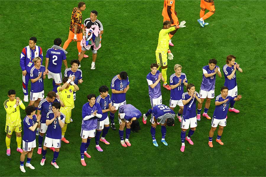 日本代表は2-2でオランダ代表と引き分けた【写真:ロイター】