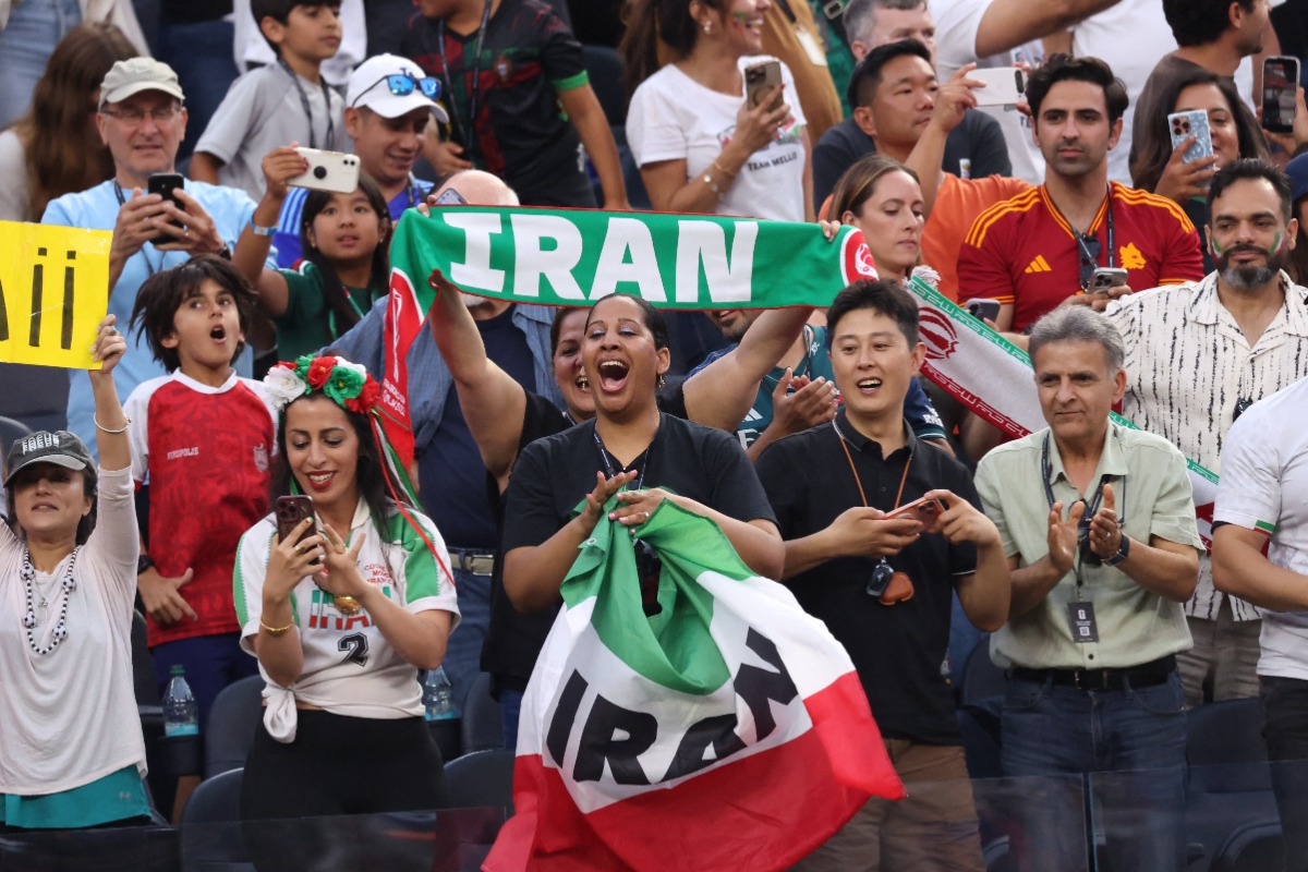 イランサポが禁止国旗を掲げた(写真はイメージ)【写真:ロイター】