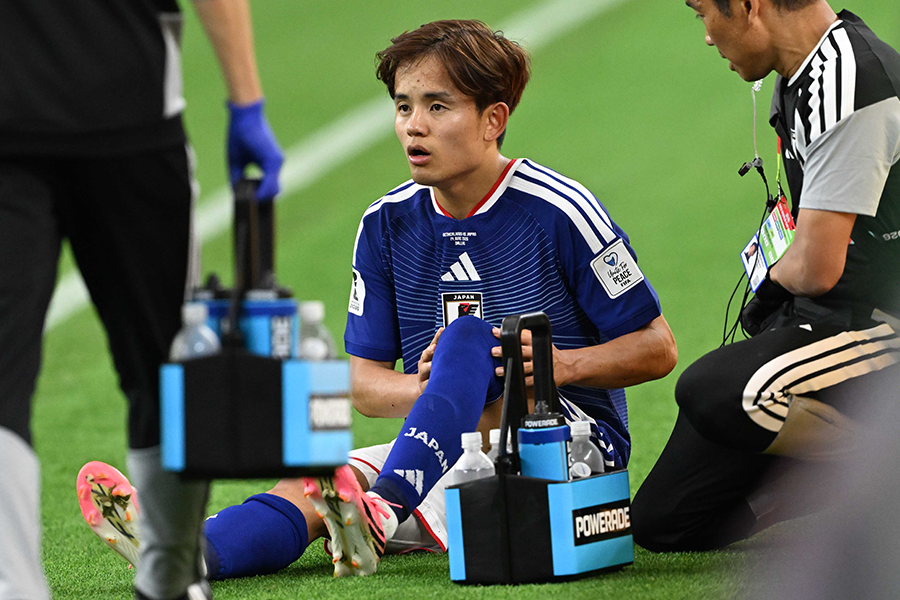 オランダ戦に出場した日本代表・久保建英【写真：徳原隆元】
