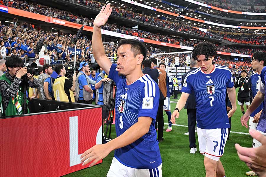 日本代表DF長友佑都【写真:徳原隆元】