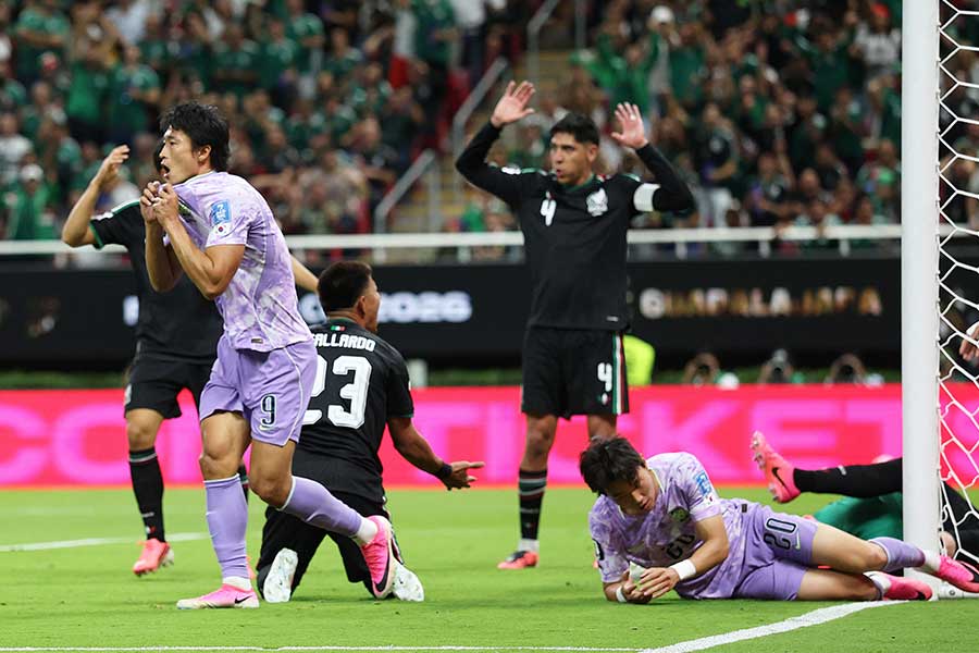 韓国代表がメキシコ代表に0-1で敗戦【写真:ロイター】