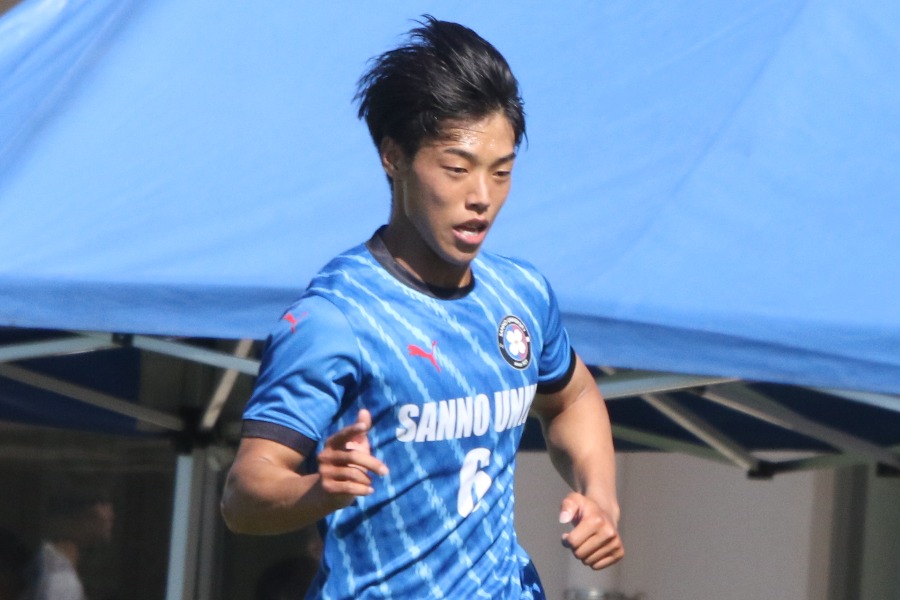 産業能率大の中島颯太【写真：安藤隆人】