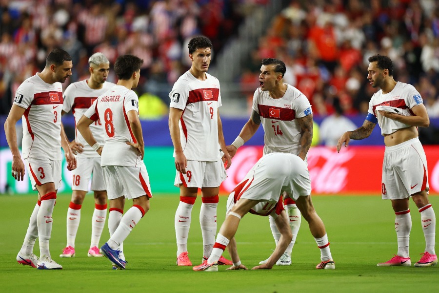 北中米W杯敗退が決まったトルコ代表【写真:ロイター】