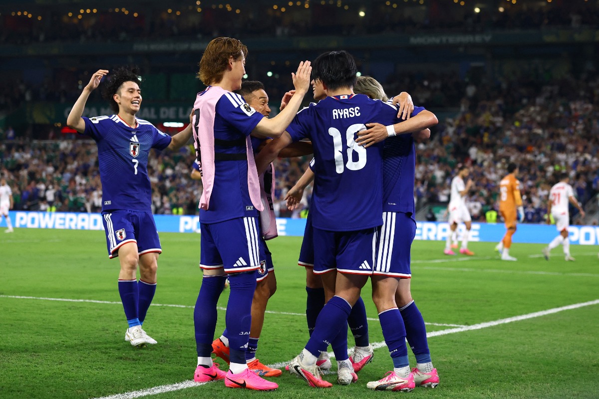 日本代表はチュニジア4-0で快勝した【写真:ロイター】