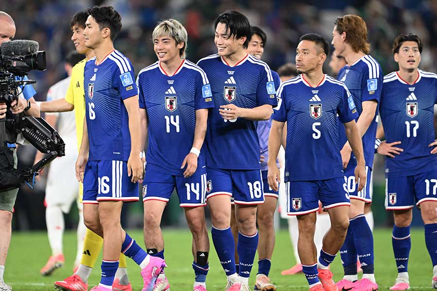 サッカー日本代表はチュニジア代表に4−0で勝利【写真:徳原隆元】