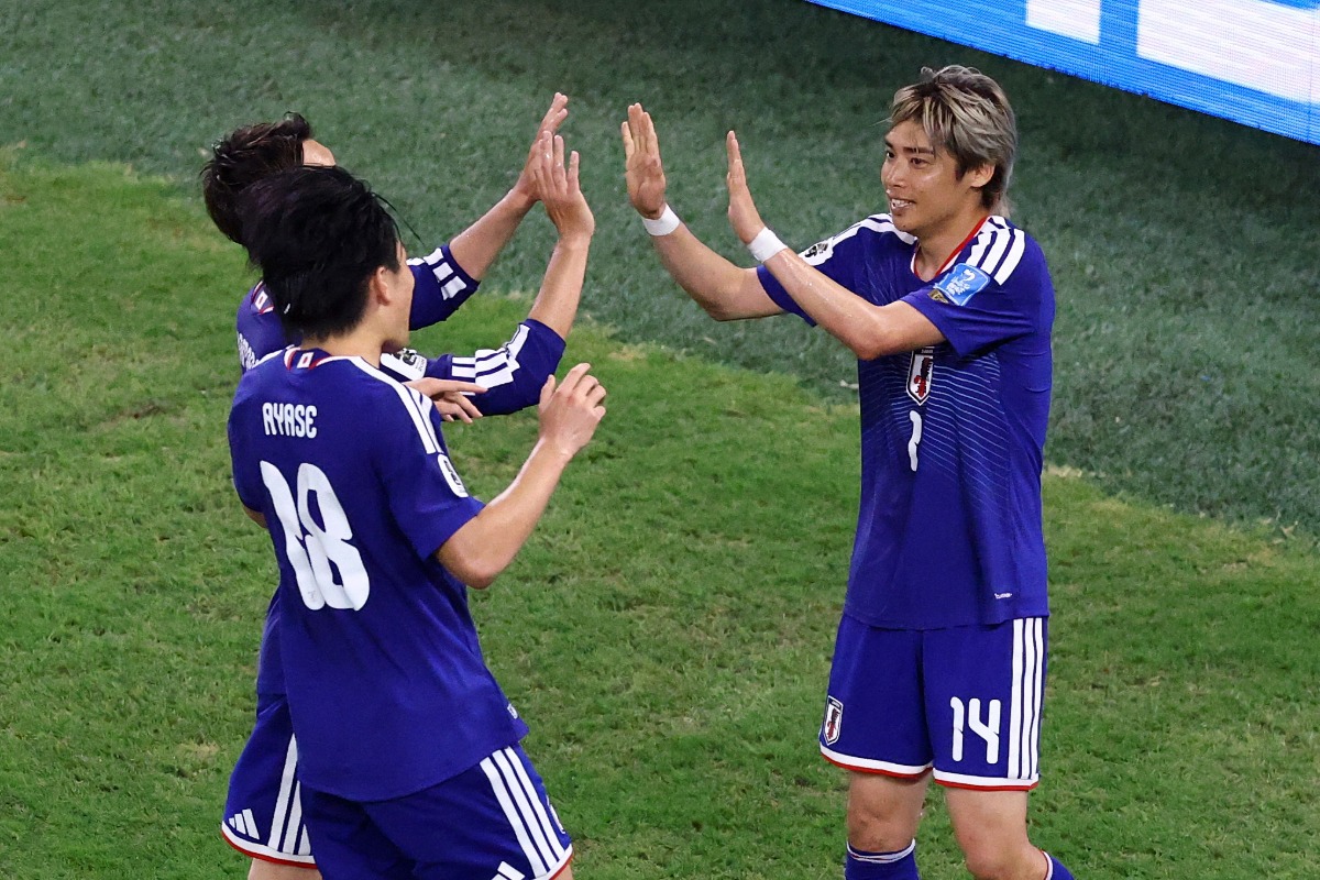 日本代表はチュニジア4-0で快勝した【写真：ロイター】