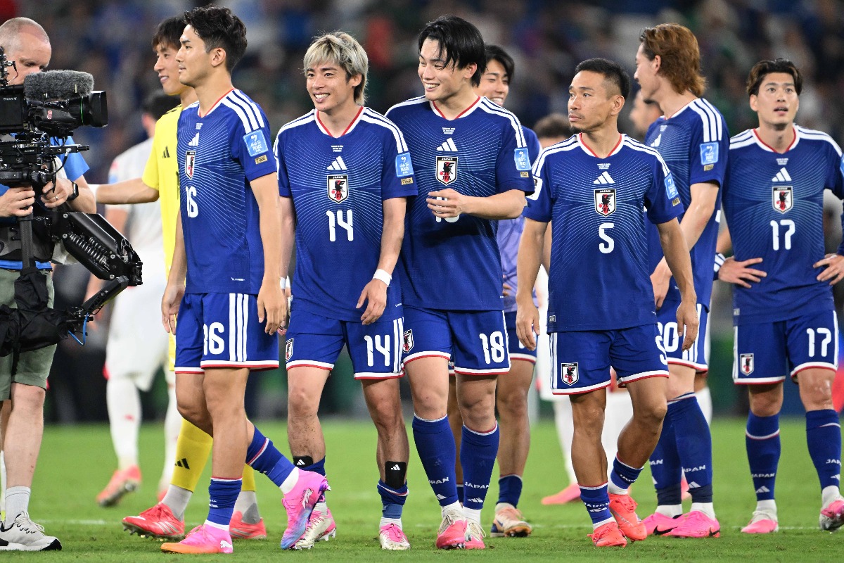 チュニジア戦で圧勝した日本代表【写真:徳原隆元】