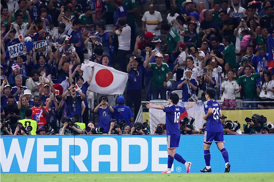 サッカー日本代表は4-0で勝利【写真:ロイター】