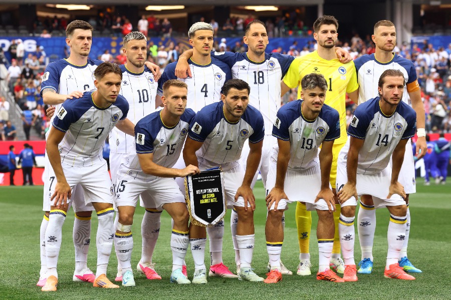 北中米W杯に挑むボスニア・ヘルツェゴビナ代表【写真:ロイター】