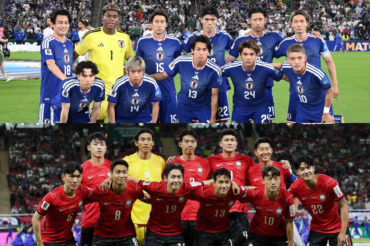 元韓国代表が日韓の現状を比較した【写真：徳原隆元＆ロイター】