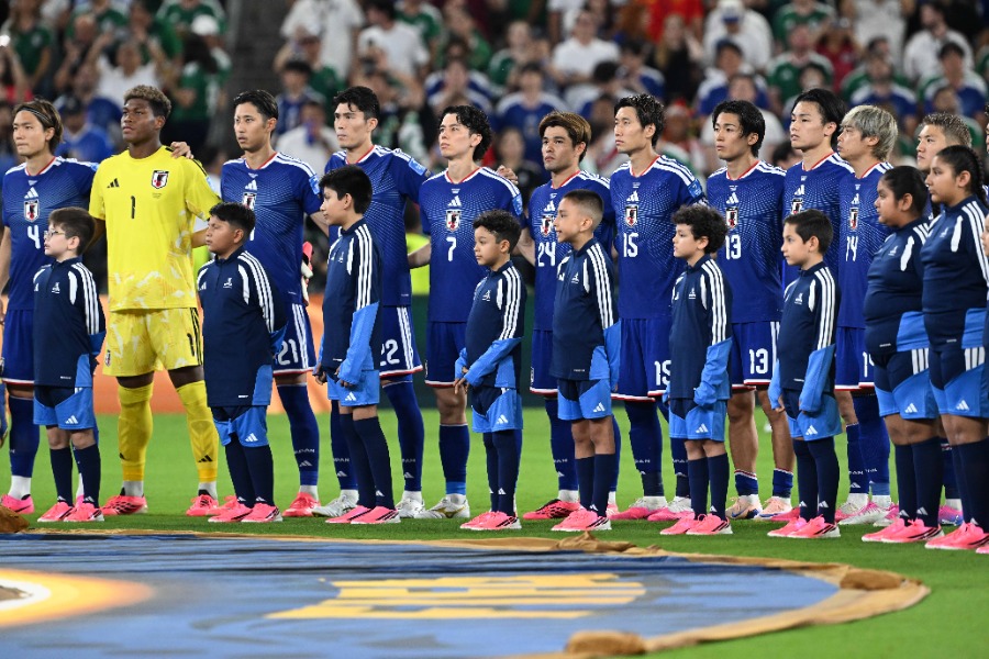 チュニジア代表に勝利した森保ジャパン【写真:徳原隆元】