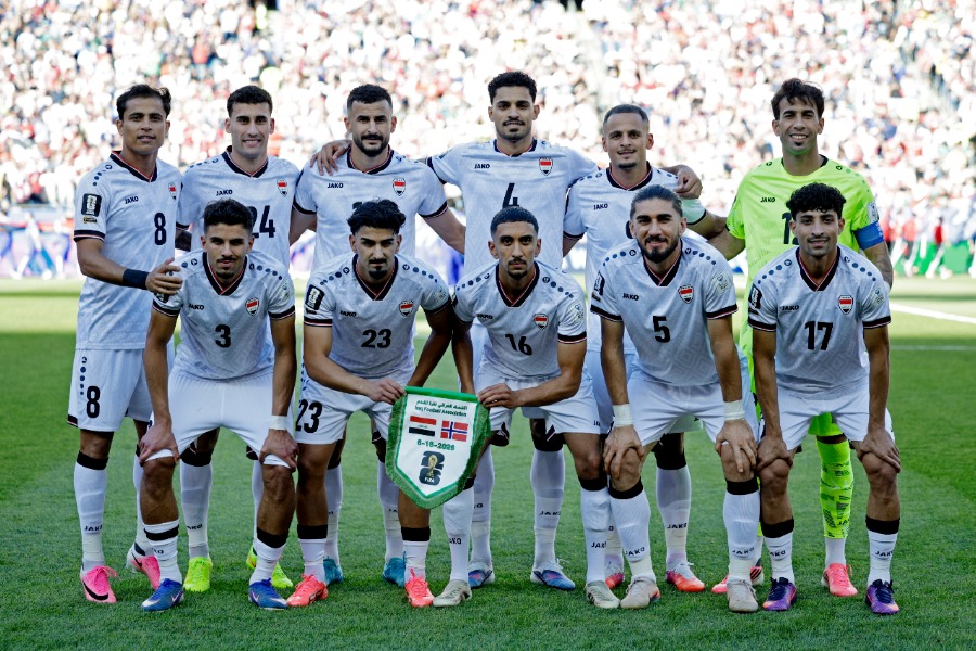 北中米W杯に挑むイラク代表【写真:ロイター】
