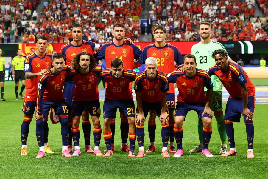 北中米W杯に挑むスペイン代表【写真:ロイター】