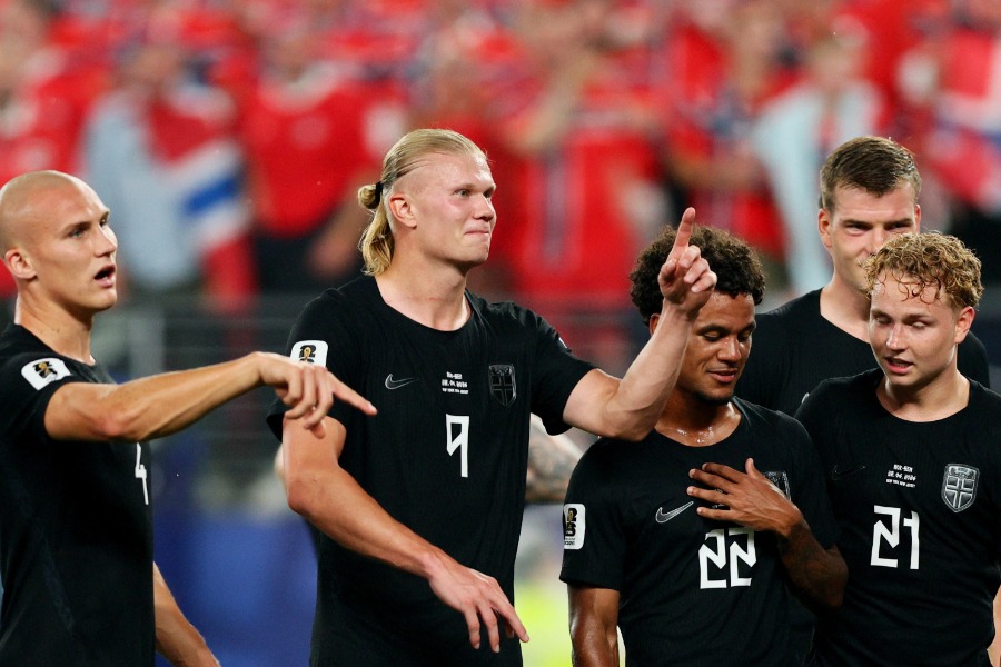 北中米W杯に挑むノルウェー代表【写真：ロイター】
