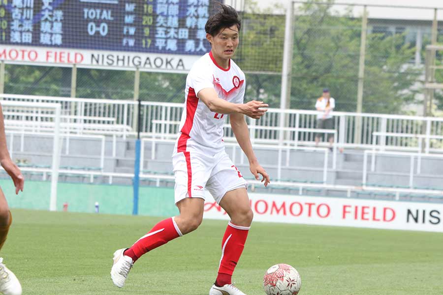 日本大の矢越幹都【写真:安藤隆人】